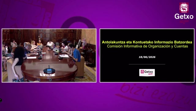 poster 2026ko Ekainako  Antolakuntza eta Kontuetako Batzorde Informatiboa/Comisión Informativa de...